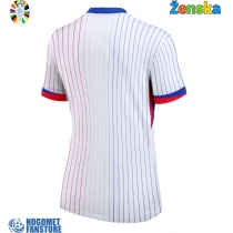 Francuska Gostujuci Dres za Ženska EP 2024 Kratak Rukav